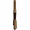 Ekena Millwork Davenport Rough Sawn Timber Gable Bracket, Western Red Cedar, 84"W x 24"H x 2"D x 4"F, 7/12 Pitch GBW084X24X0204DAV00RWR - alternate 3